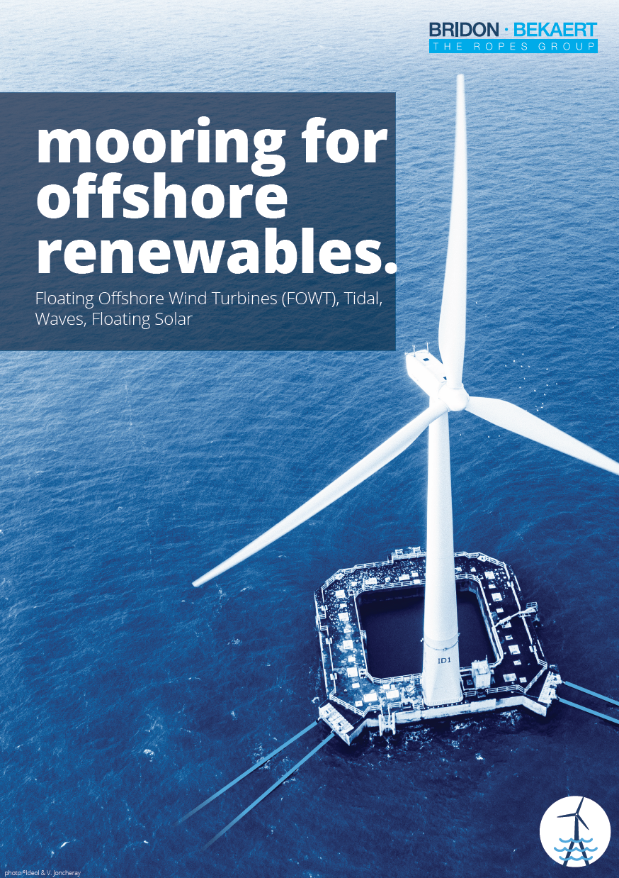 Mooring for offshore renewables cover