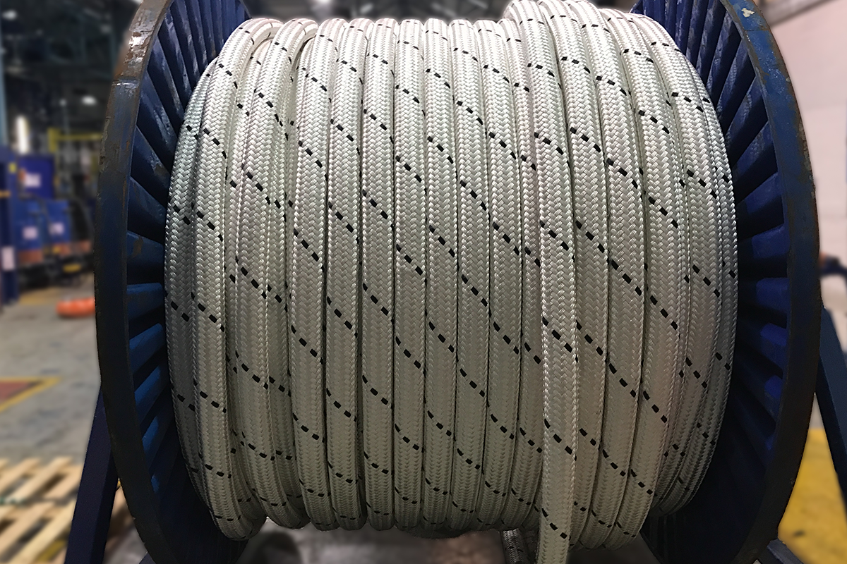 Synthetic Fibre Rope in Factory